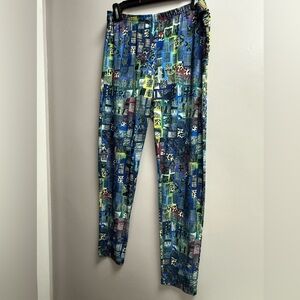 NWOT Kozan Vibrant, Super Comfy and Fun Women’s Pants/Roomy Leggings L